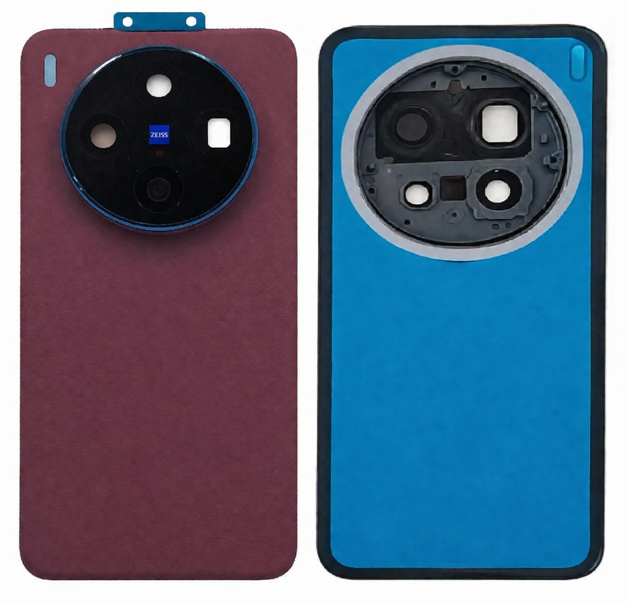 Compatible Replacement Vivo X300 Pro 5G Back Panel Battery Cover Replacement – Black, White, Gold & Red Color: RED